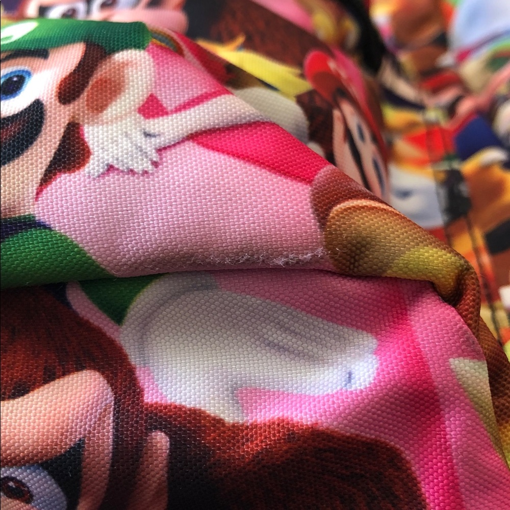 Super Mario Character Print Backpack - Multi Color - Picture 15 of 15
